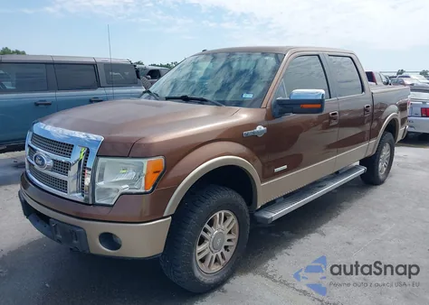 2012 Ford F-150 King Ranch из США, поврежденный, VIN 1FTFW1ET8CKD19351